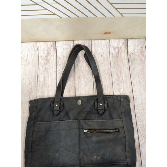 Tanner Goods Men's Canvas Leather Tote Travel Bag Made in USA - Picture 2 of 11